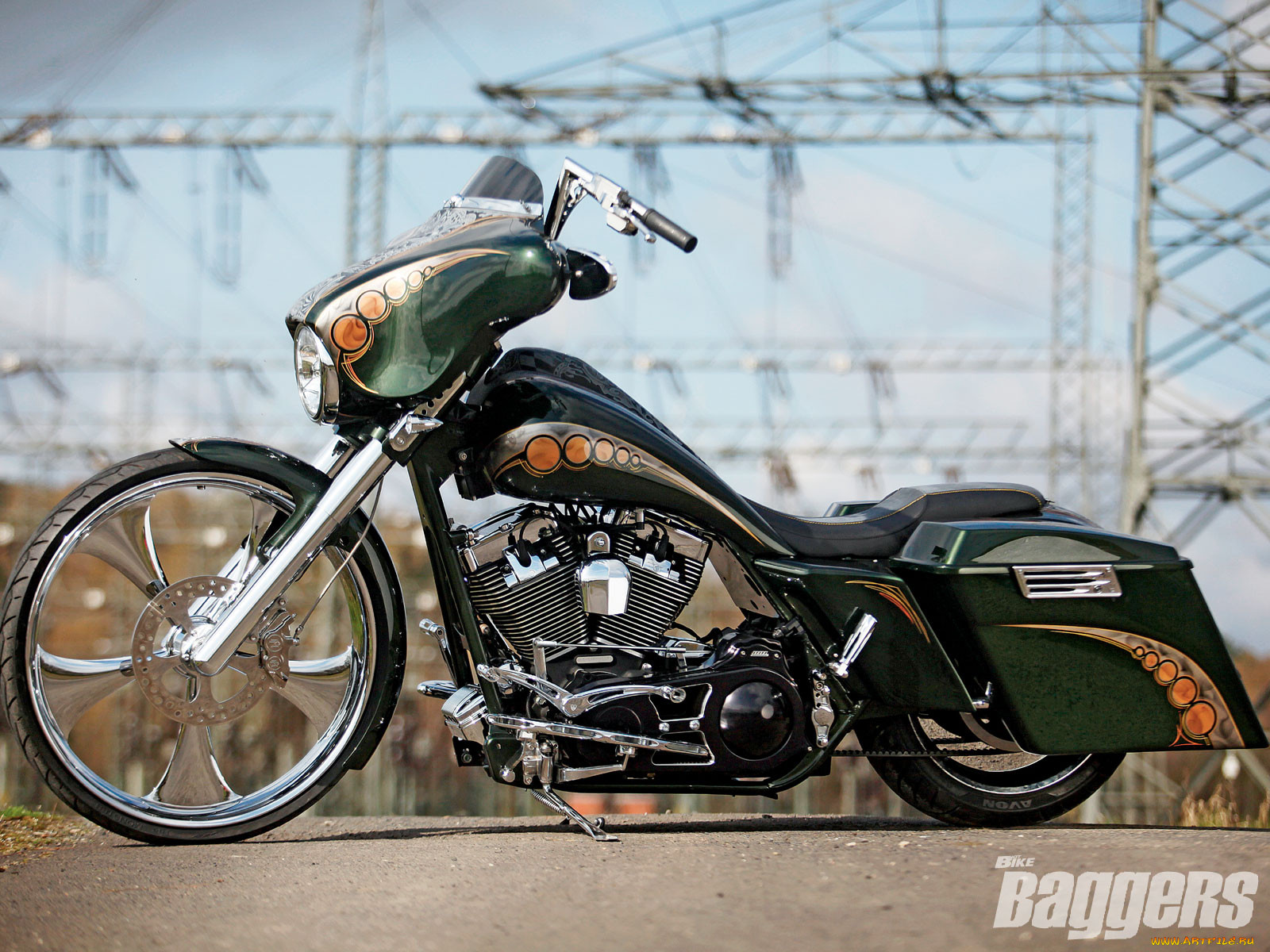 2009, harley, davidson, street, glide, , customs